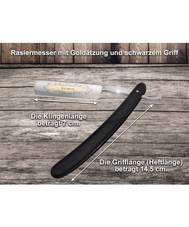 Premium Men's Razor Gift Set - Complete Accessories Solingen Quality Leather Case & Bartschers Scissors - International Shipping - Buy Online on GoSupps.com