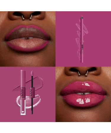 NYX Lip Gloss - High Pigment Long Lasting Shine - 27 Hottie Hijacker - Buy Online on GoSupps.com