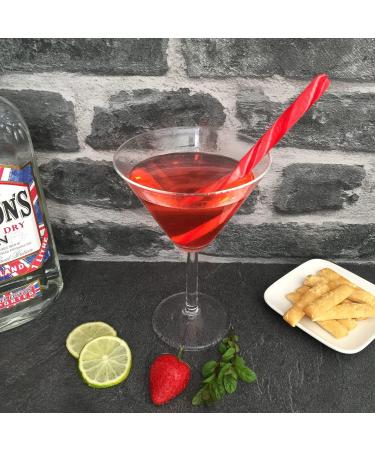 Wendy's Candies - Gin Cocktail stirrers - Edible Cocktail Sticks - Boiled Sweets Like Candy Canes Sweets - Candy Stick Mixer - Rock Sweets Gin Gifts for her - Gin Stirrer Cocktail Accessories SMX GIN SET - Buy Online on GoSupps.com