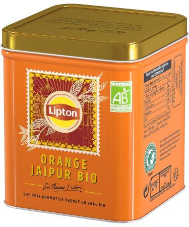 Lipton Black Tea Orange Jaipur Organic Flavored Black Tea Bulk Orange Taste Vitality Rainforest Alliance Certified 150 - Buy Online on GoSupps.com