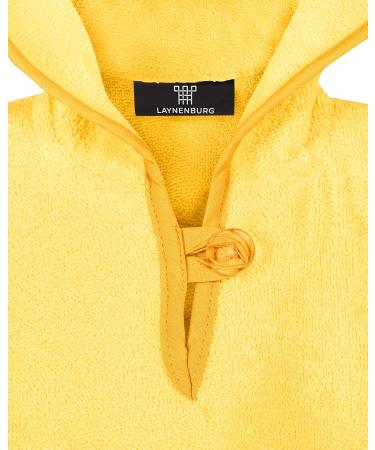 Laynenburg Premium Cotton Bathing Poncho for Kids - Oeko-Tex Approved Yellow Lion Towel Hoodie for Ages 3-5 - Buy Online on GoSupps.com