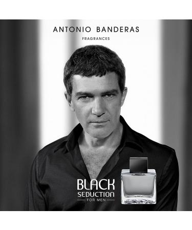 Antonio Banderas Seduction in Black for Men Eau de Toilette Spray 3.4 Oz 3.4 Fl Oz (Pack of 1) - Buy Online on GoSupps.com