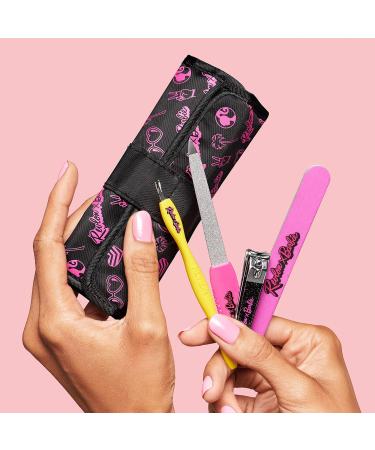 Revlon x Barbie Manicure Essentials Kit - 4 Piece Stainless Steel Beauty Set with Travel Case - Buy Online on GoSupps.com