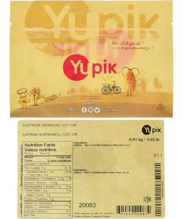 Yupik Saffron Spice Seasoning 1g - Buy Online on GoSupps.com