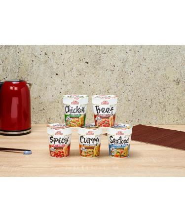  NISSIN NISSIN Soba Pack of 8 Hot Chili Noodles 66g - Buy Online on GoSupps.com