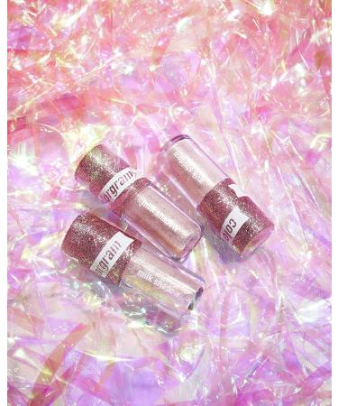 COLORGRAM Milk Bling Shadow 07 Fairylike - Liquid Glitter Eyeshadow for Daily Makeup 0.11 fl.oz - Buy Online on GoSupps.com