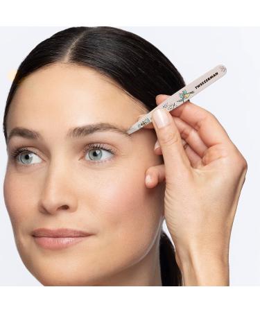 Tweezerman Pocahontas Slant Tweezer - Eyebrow Tweezers for Women and Men - Buy Online on GoSupps.com