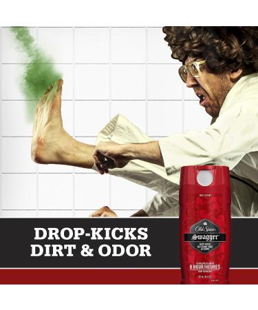 Red Zone Swagger Body Wash for Men - Scent of Confidence - 16 fl oz - Buy Online on GoSupps.com