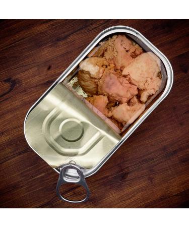 SMile FoodUnited DORSCHLEVER smoked 1 x 121 g preserved cans of La Quiberonnaise cod fish meat from Iceland caught in the North Atlantic perfect for sandwich filling potato dishes - Buy Online on GoSupps.com