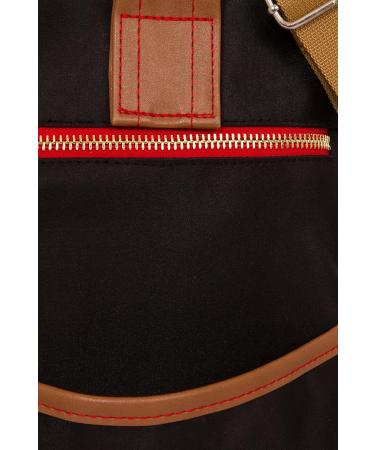 Babetta Baby Changing Bag - Durable Lightweight Luxury Stylish Satchel with Wipe Clean Fabric and Shoulder Strap + Changing Mat (Black) - Buy Online on GoSupps.com