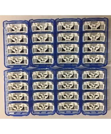 Ohio Trading 32 Piece 6-Blade Razors Fits Dorco & Dollar Shave Club