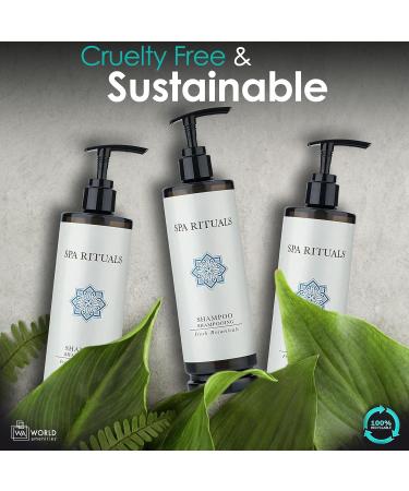 Buy Spa Rituals Pump Bottle for Hair Shampoo - Natural Shampoo with Garden Flowers Fragrance for Effortless Use - Buy Online on GoSupps.com