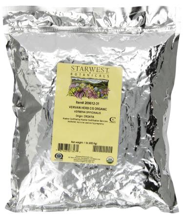Starwest Botanicals Vervain Herb Cut/sifted 1-Pound