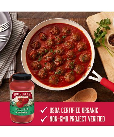 Muir Glen Organic Italian Herb Sauce 25.5 oz (Pack of 6) - Buy Now for Quality and Flavor - Buy Online on GoSupps.com