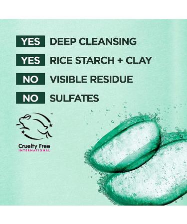 Garnier Fructis Deep Cleansing Dry Shampoo - Rice Starch & Clay Formula, No Residue - Aloe Clean, 4.4 oz (2 Count) - Buy Online on GoSupps.com