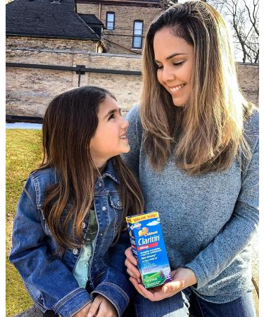 Claritin Children's 24HR Non-Drowsy Allergy Medicine - Grape Flavored Syrup 8oz - Buy Online on GoSupps.com