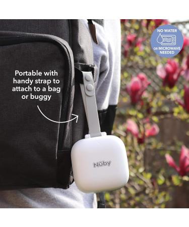 Nuby UV Dummy Steriliser No Water Chemicals Cooling or Drying Required. Kills 99.9% of Germs 2021 Version - Buy Online on GoSupps.com