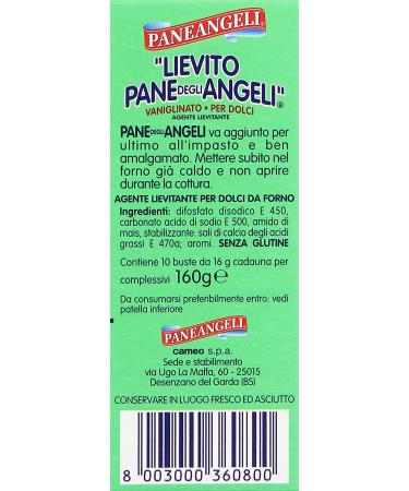 Paneangeli Lievito Pane Degli Angeli - 10 x 1.4 lb Packs (Pack of 6) - Buy Online on GoSupps.com