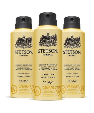 Stetson Original - All Day Body Spray - 3 Pack