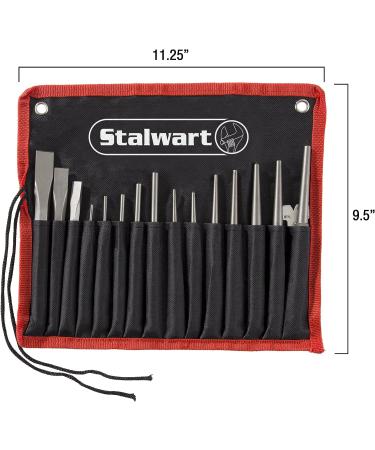 Punch and Chisel Set 16 Pieces with Storage Case by Stalwart - Buy Online on GoSupps.com