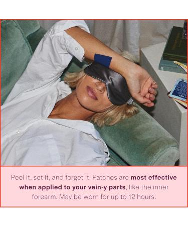 Fleur Marche Dream Plz Botanical Sleep Patch - Better ZZZ's with Valerian Root L-Theanine Lavender Oil & Hops - Natural Sedative - Highly Bioavailable - 14 Patches 1 Count (Pack of 14) - Buy Online on GoSupps.com