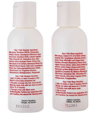 Sarken Nutrition Stat Hair Detox Shampoo Kit - Cleanses Hair Follicles and Removes Impurities - Buy Online on GoSupps.com