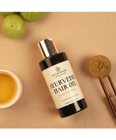 Art of Vedas Ayurvedic Hair Oil - 150ML Hydrating and Strengthening Oil Promotes Hair Growth with Natural Bhringraj Herbs Ayurvedic Skincare for Healthier Stronger and Fuller Hair - Buy Online on GoSupps.com