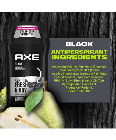AXE Black Frozen Pear & Cedarwood Antiperspirant Stick for Men 2.7oz 12 Pack - Buy Online on GoSupps.com