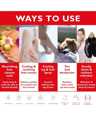 foot care kit organic foot care gift set for women foot care pamper kit foot care products vegan foot care hard skin foot care set foot soak organic foot spray organic foot cream vegan - Buy Online on GoSupps.com