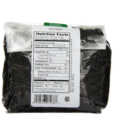Bergin Wild Rice 16 oz - Healthy Gourmet Grain by Bergin Fruit and Nut Company - Buy Online on GoSupps.com