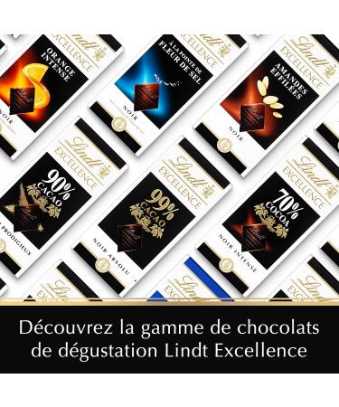  Lindt Lindt - 100% Cocoa Orange EXCELLENCE Tablet - Dark Chocolate 50g - Buy Online on GoSupps.com