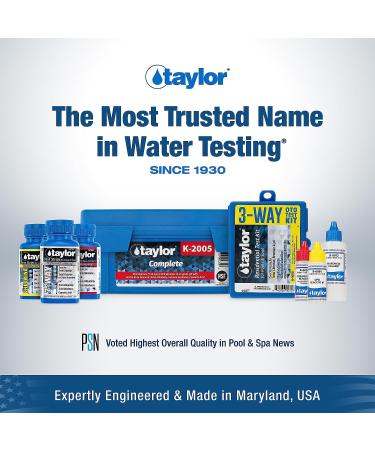 Taylor K-1106 Phosphate Test Kit - Trusted Water Testing by Taylor Technologies Inc - Buy Online on GoSupps.com