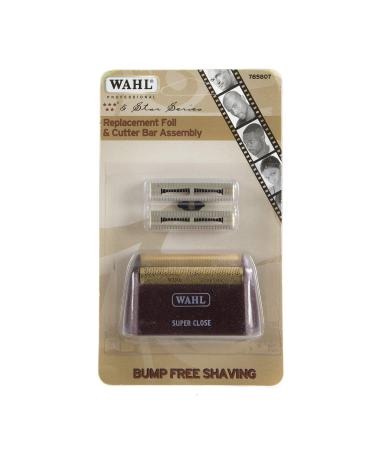 Wahl Professional 5 Star Series Shaver Shaper Replacement Super Close Gold Foil and Cutter Bar Assembly Hypo-allergenic Super Close Shaving for Professional Barbers and Stylists - Model 7031-100 - Buy Online on GoSupps.com