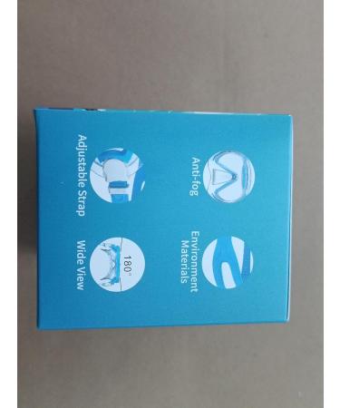 Rioroo Children s Diving Goggles | Anti-Fog 180 HD Snorkel Mask for Kids (4-14 Years) - Perfect Swimming Goggles for Girls & Boys in Blue - Buy Online on GoSupps.com