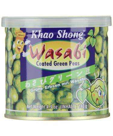 Buy Khao Shong Wasabi Green Peas - 140g Snack | Best International Shipping - Buy Online on GoSupps.com