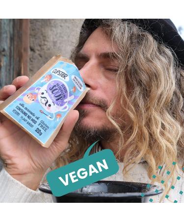 Mill & Folks Cupster Instant Forest Mushroom Soup 10pack (10x22g) | Vegan & Gluten-Free - Buy Online on GoSupps.com