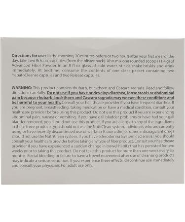 NutriClean 7 Day Cleansing System with Stevia - Advanced Fiber Powder for Digestive Health - Colon Cleanse - 7 Servings - Buy Online on GoSupps.com