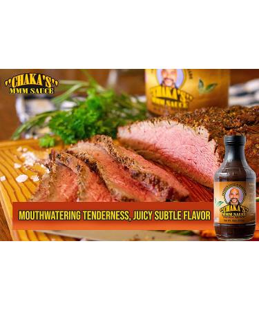 Chaka's MMM Sauce Original Marinade (34oz) - Pack of 3 | Keto, Sugar Free, Low Carb | 102oz Total - Buy Online on GoSupps.com