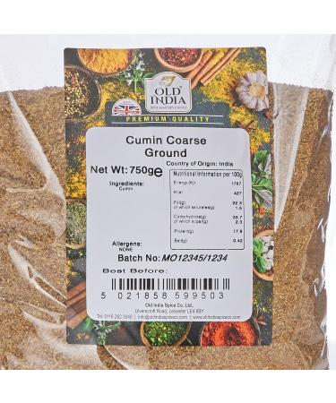 Old India Cumin Coarse Ground 750g - Premium Quality Spice for Authentic Flavors - Buy Online on GoSupps.com