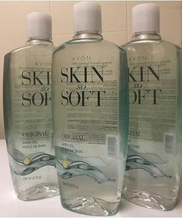 Avon Skin so Soft Original Bath Oil 25 oz - Lot of 3 | 75 Fl Oz Total - Buy Online on GoSupps.com