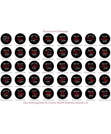 Who is 40 and Looks Like 30 Pocket Mirror - 56mm Round Button Birthday Gift - Buy Online on GoSupps.com