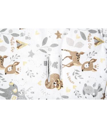 Medi Partners Universal Seat Carrier & Buggy Stroller Set - Minky Cotton Deer Gray Wing Cover & Spielbogen for Children - Buy Online on GoSupps.com