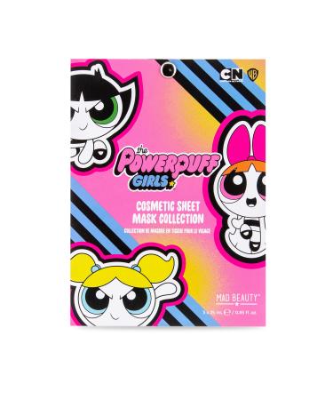 MAD Beauty Powerpuff Girls Girls Face Mask 3pc Set