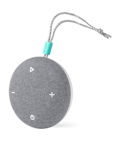 SNOOZ Go - Travel White Noise Sound Machine - Portable, Non-Looping White Noise, Pink Noise, and Fan Sounds Plus Bluetooth Speaker and Night Light - Charcoal - Buy Online on GoSupps.com
