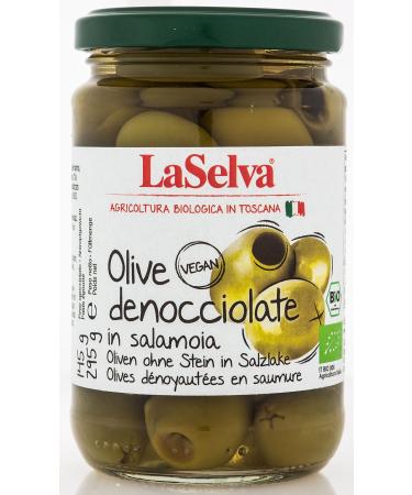 LaSelva LaSelva Green Olives without Core 295 g - Lot of 3
