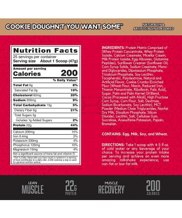BSN Syntha-6 Cookie Dough Protein Powder - Cold Stone Creamery Flavor, 2.59 lb - Buy Online on GoSupps.com