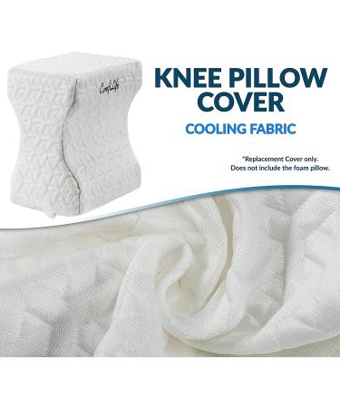 ComfiLife Knee Pillow Replacement Cover - Cooling Fabric - 10 x 8 x 6.3 - Buy Online on GoSupps.com