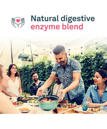 Organika Full Spectrum Plant Enzymes- Helps Break Down Carbs Fat Protein Dairy- 60 vcaps & Bloat Relief- Helps Relieve Bloating and Flatulence- Herbal Blend of Sweet Fennel - Buy Online on GoSupps.com