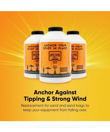 AnchorGel Polymer - 16 oz Replacement for Sand Bags, Keeps Basketball Hoops and Patio Umbrellas Stable, More Effective Than Water - Buy Online on GoSupps.com