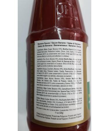 BANANA SAUCE 320G - Buy Online on GoSupps.com